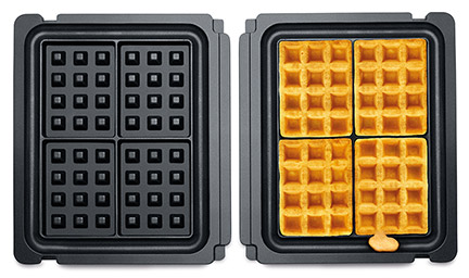 No-mess waffle plates SGR001